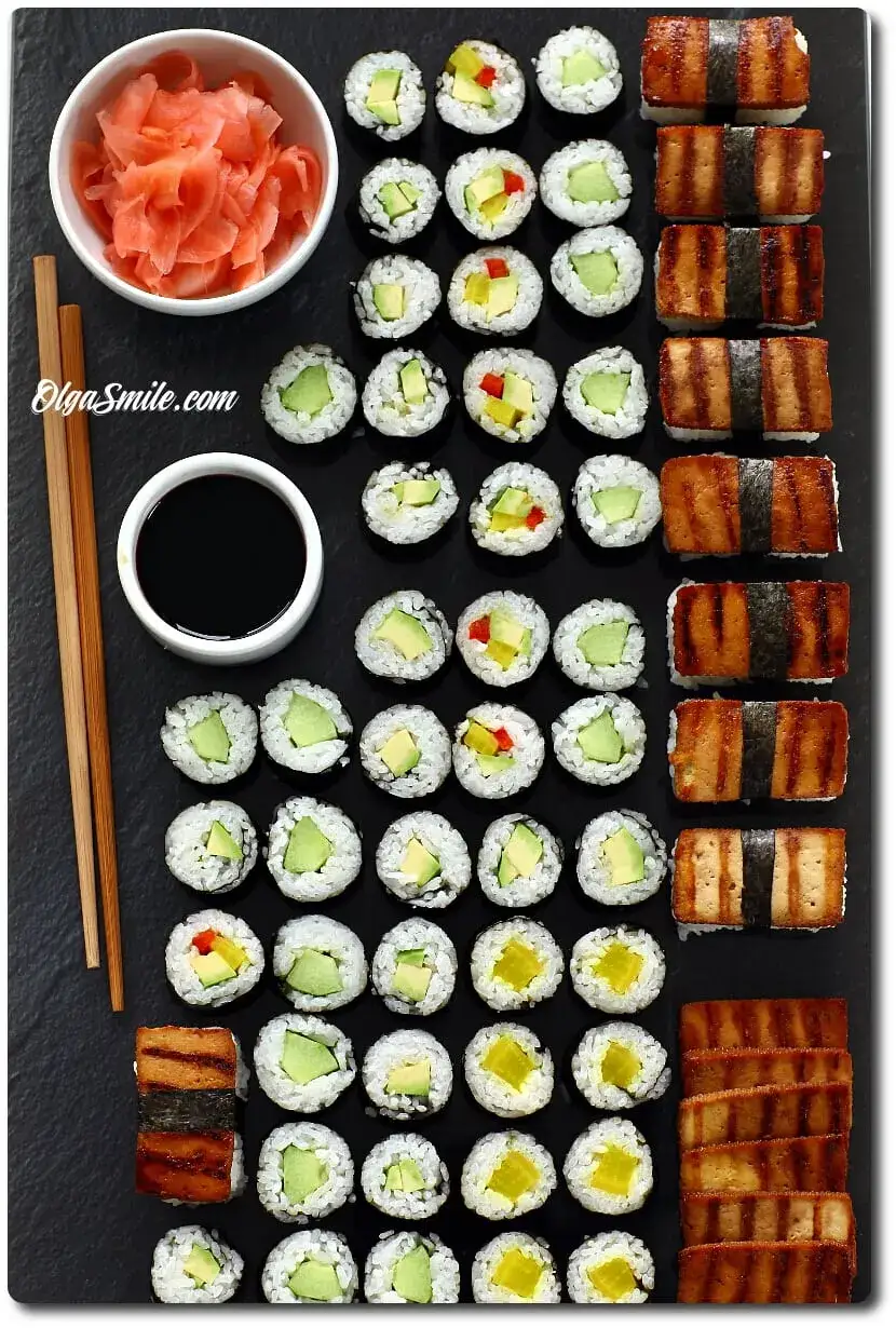 Zdjęcie Z czym zrobić sushi wegetariańskie? Oto najlepsze składniki i pomysły