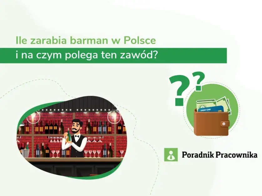 Zdjęcie Ile zarabia barman po kursie? Zaskakujące wyniki i czynniki wpływające na pensję