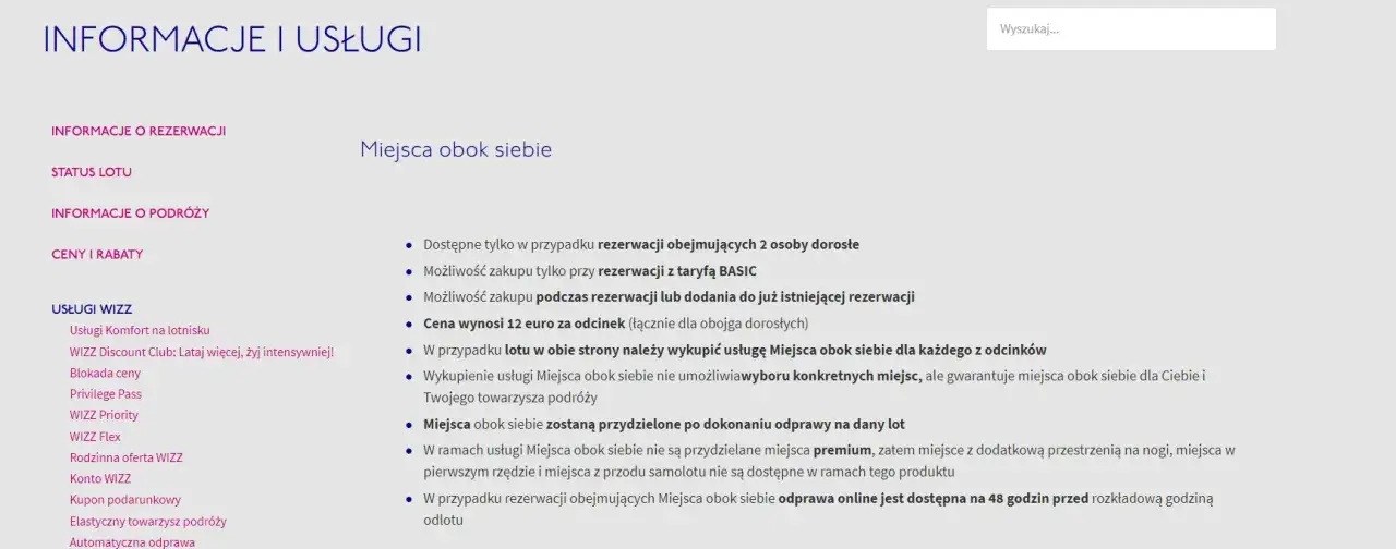 Zdjęcie Czy trzeba wybrać miejsce w samolocie Wizz Air? Poznaj opcje i koszty