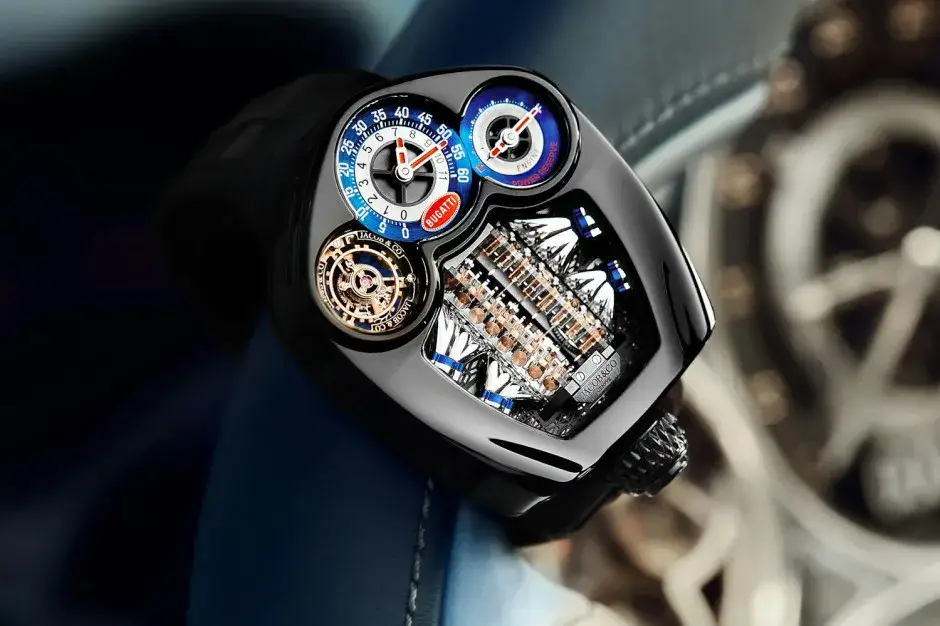Zdjęcie Zegarki Jacob &amp; Co. Bugatti: Luksus i technologia w jednym dziele