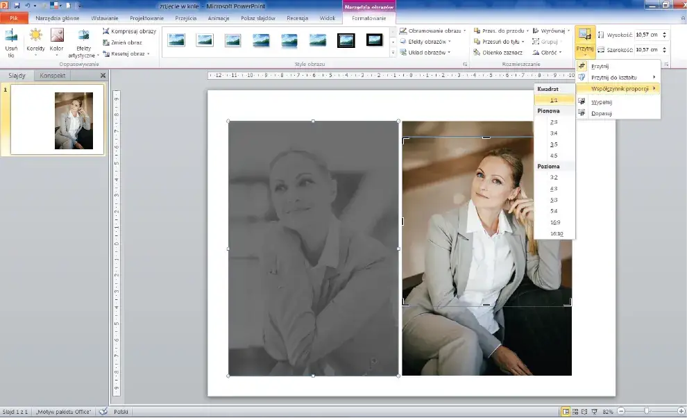 Zdjęcie Jak przyciąć obraz w PowerPoint: 5 prostych kroków i triki