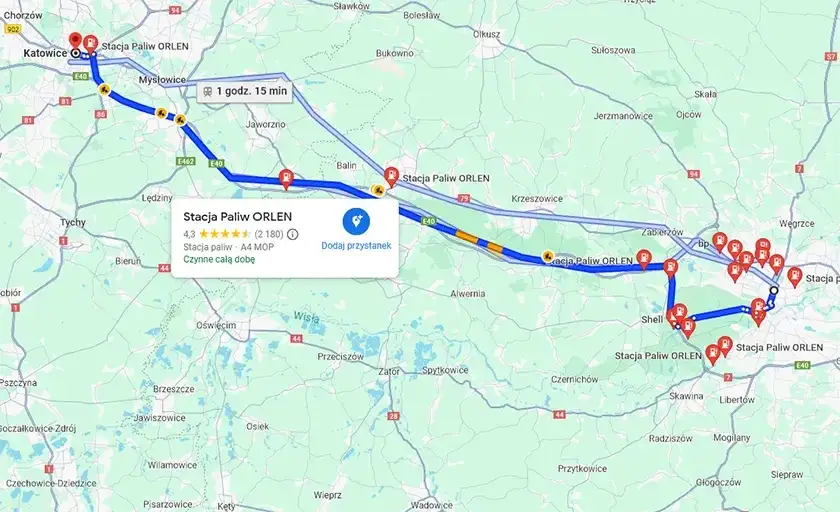 Zdjęcie Wyznacz trasę rowerową w Google Maps i uniknij niepotrzebnych błędów