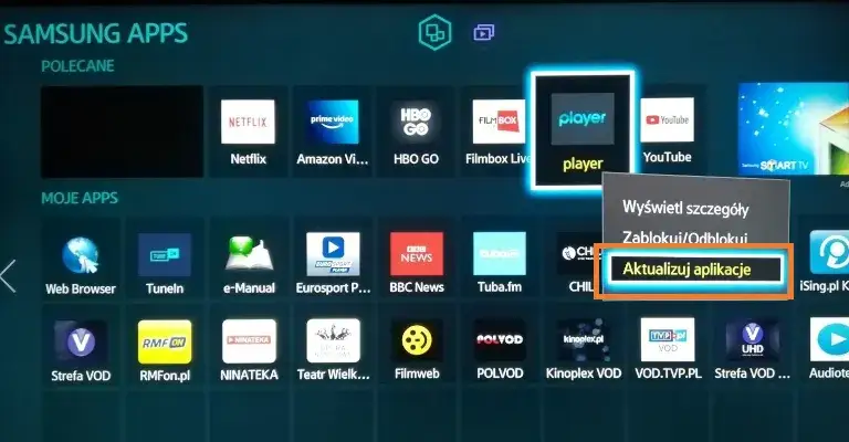 Zdjęcie Jak zaktualizować Flash Player w telewizorze Samsung i uniknąć problemów