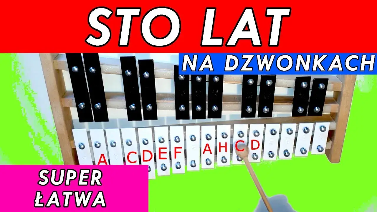 Zdjęcie Jak zagrać na cymbałkach sto lat - prosta melodia na każdą uroczystość