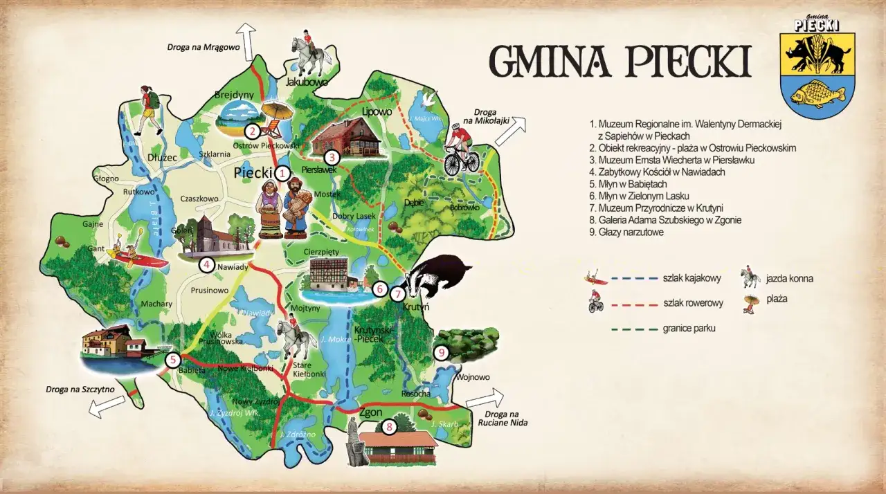 Zdjęcie Niezapomniane atrakcje w Pieckach: odkryj piękno regionu