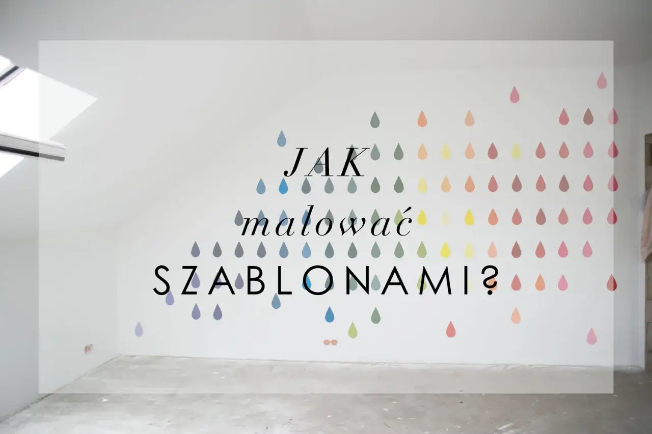 Zdjęcie Jak malować szablony na ścianie: 8 praktycznych wskazówek