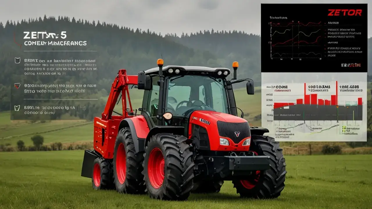 Zdjęcie Zetor 5340: Szczegółowe dane techniczne, które warto znać