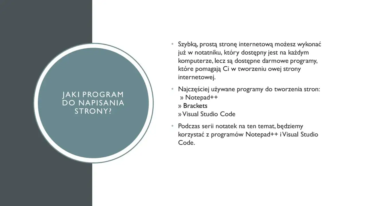 Zdjęcie Jak zrobić stronę HTML w Notatniku - proste kroki dla każdego początkującego