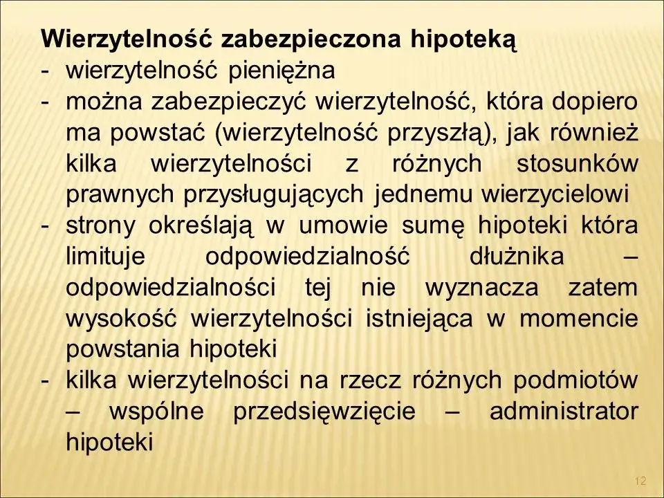 Zdjęcie Wierzytelność zabezpieczona hipoteką: znaczenie i konsekwencje