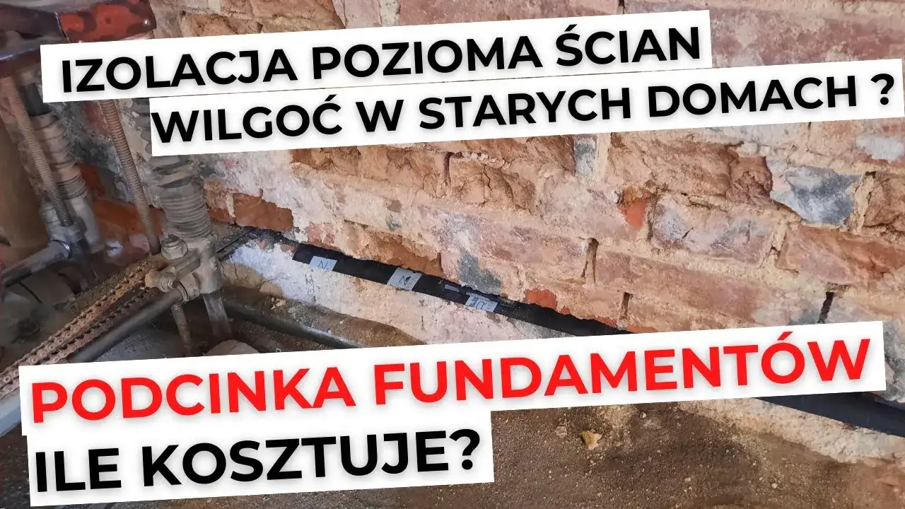Zdjęcie Jak zrobić izolację poziomą w starym budynku, aby uniknąć wilgoci?