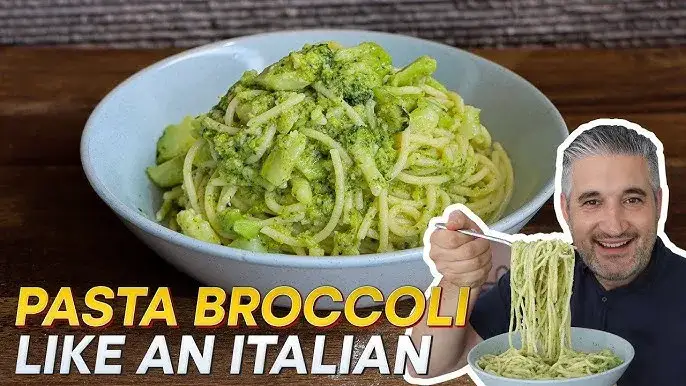 Zdjęcie Pasta con br&oacute;coli italiana: el secreto de la cremosidad sin nata