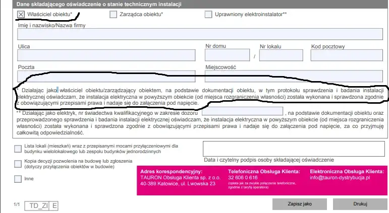 Zdjęcie Jak wypełnić oświadczenie o gotowości do przyłączenia PGE skutecznie i bezbłędnie