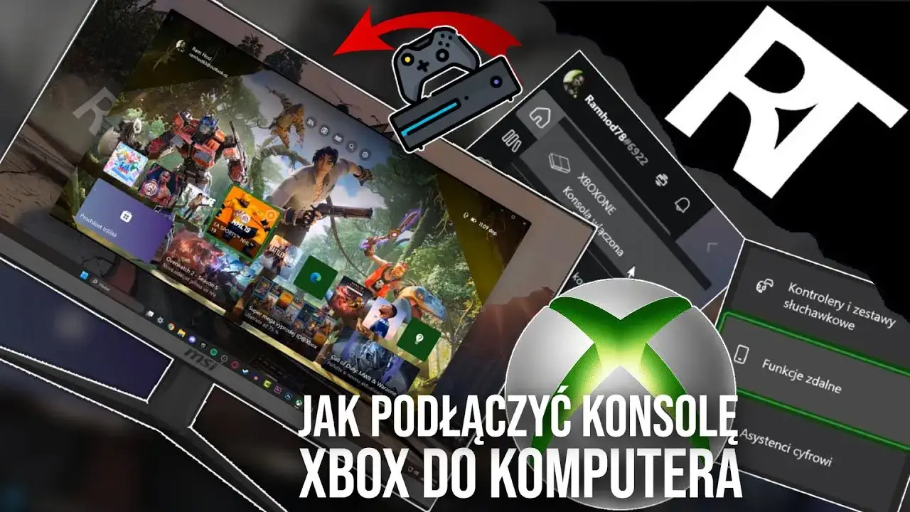 Zdjęcie Jak podłączyć Xboxa do laptopa? Proste metody i porady krok po kroku