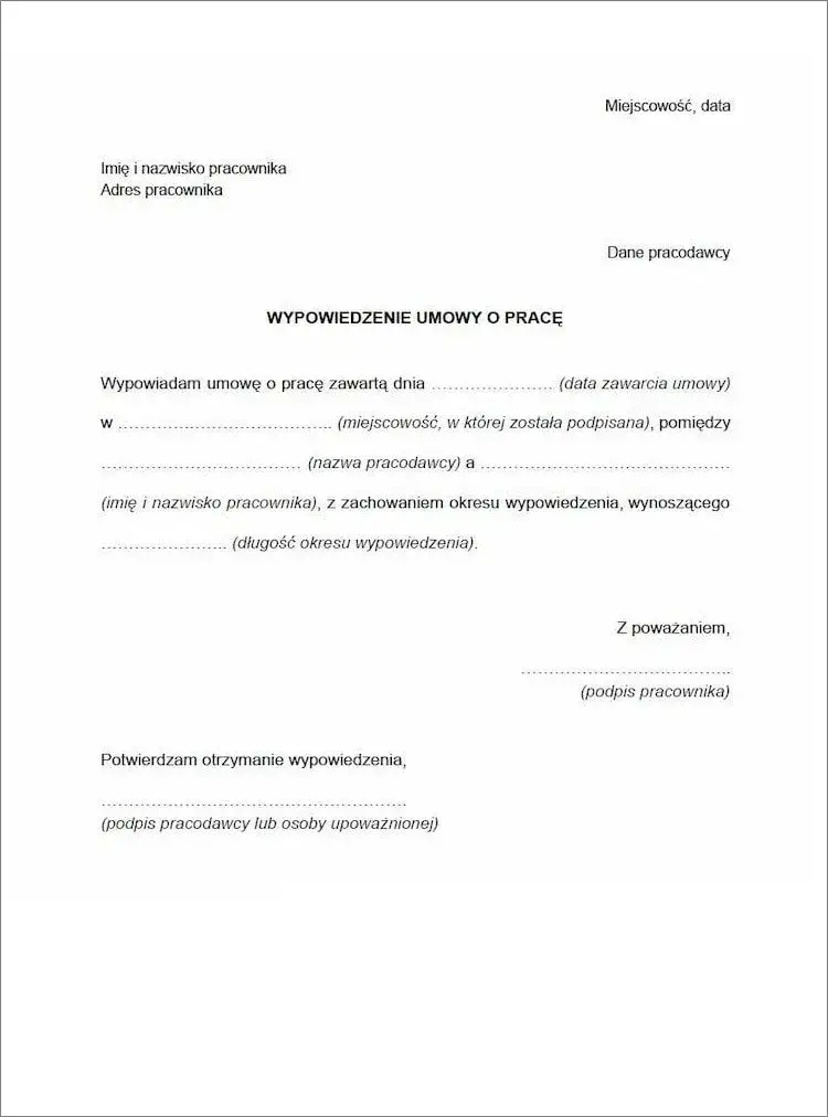 Zdjęcie Jak bezpiecznie i legalnie wypowiedzieć umowę o pracę bez konsekwencji prawnych