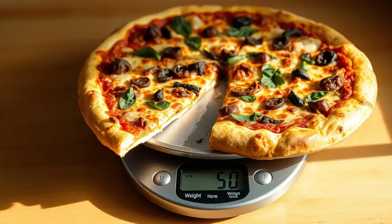 Zdjęcie Ile waży pizza 40 cm? Sprawdź, co wpływa na jej wagę