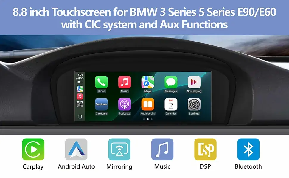 Zdjęcie BMW CIC: Nowoczesny System Multimedialny w Twoim Samochodzie