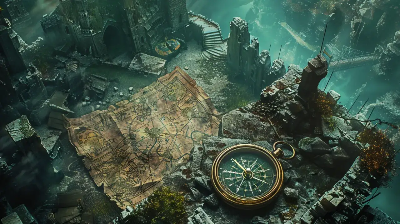Zdjęcie Mapa świata Gothic 1 i 2: oto pełny przegląd miejsc z serii Gothic