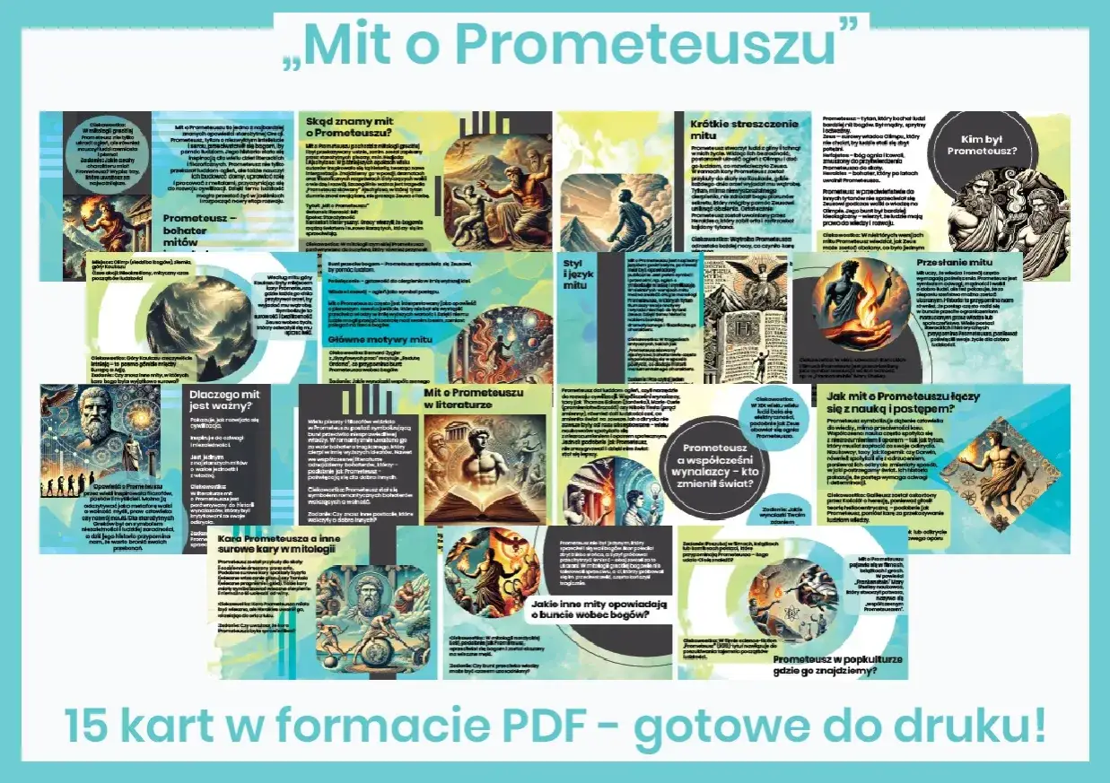 Zdjęcie Mit o Prometeuszu w Mitologii Parandowskiego: interpretacja i znaczenie mitu