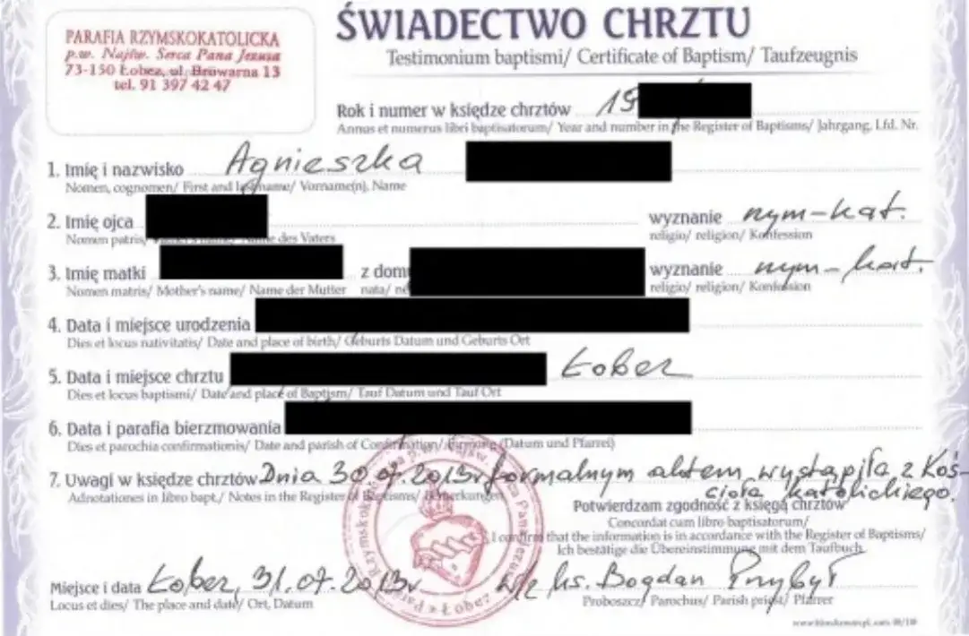 Zdjęcie Akt chrztu do ślubu ile kosztuje? Sprawdź, co musisz wiedzieć