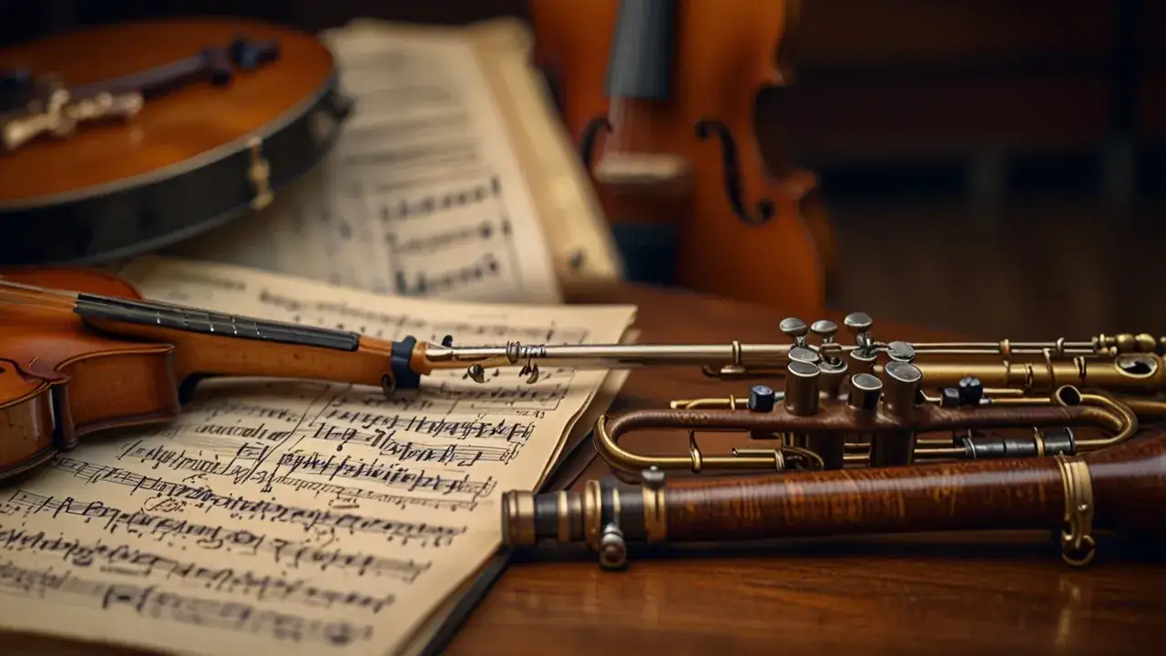 Zdjęcie  Instrumenty muzyczne po angielsku - najpopularniejsze nazwy i słownictwo