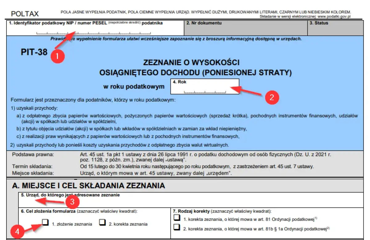 Zdjęcie Jak wypełnić PIT-38 dla kryptowalut i uniknąć błędów w rozliczeniu