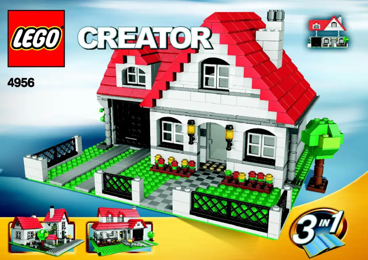 Zdjęcie Jak zbudować dom z klocków LEGO - prosta instrukcja krok po kroku
