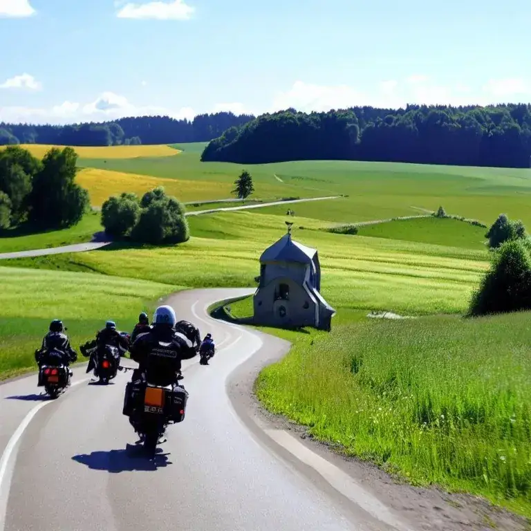 Zdjęcie Najlepsze trasy motocyklowe w Mazurach – odkryj ukryte skarby