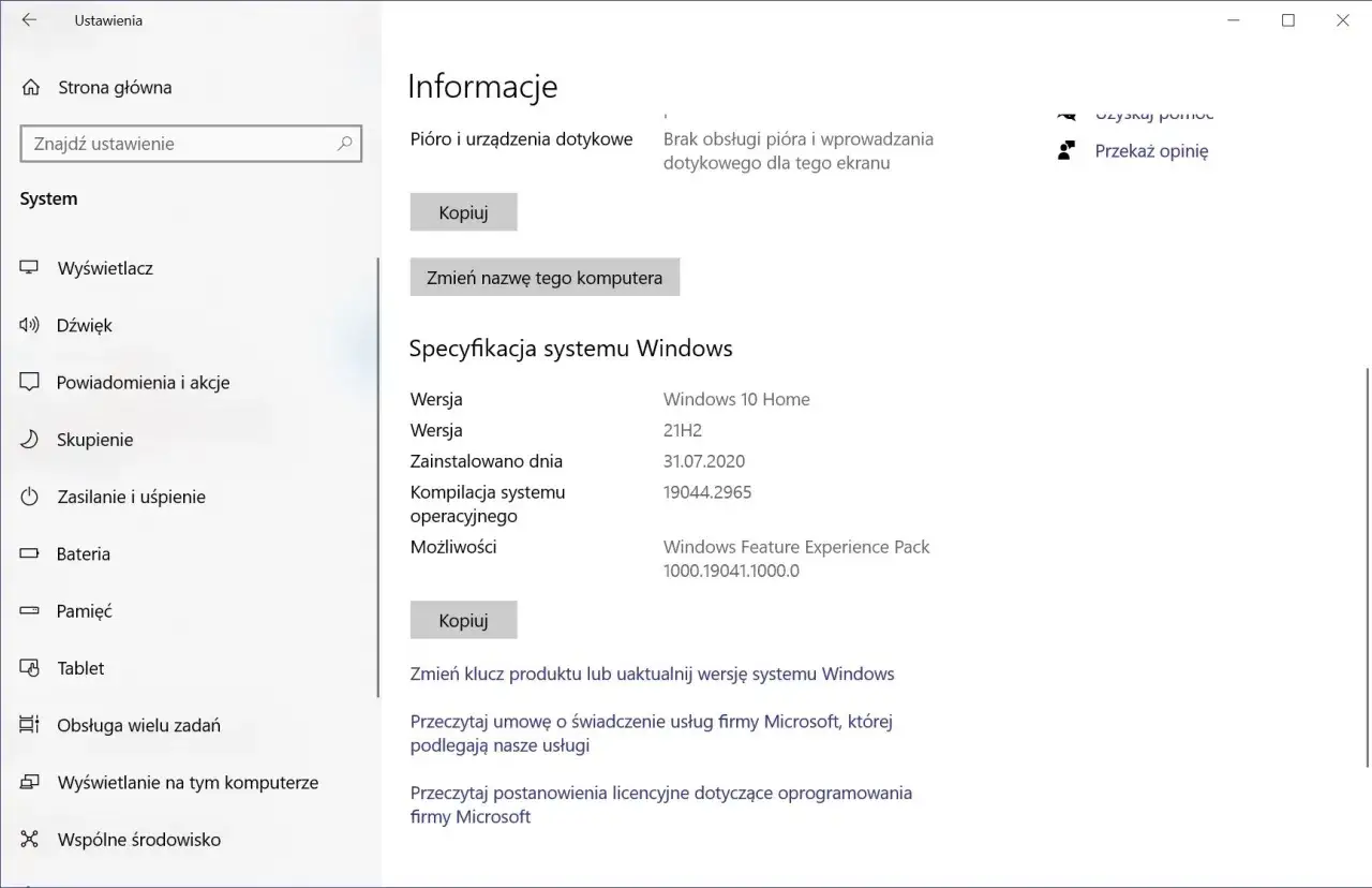 Zdjęcie Jaką mam wersję Windowsa? Oto proste sposoby na sprawdzenie