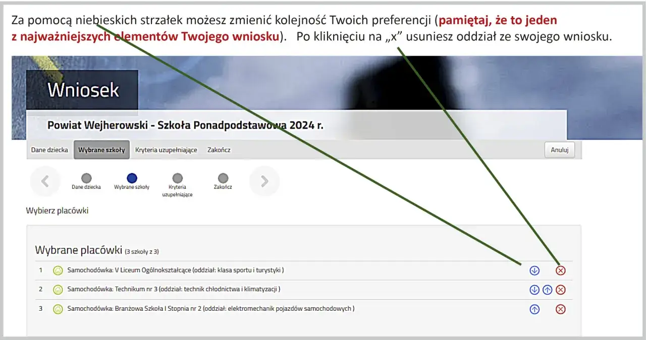 Zdjęcie Jak wypełnić wniosek rekrutacji do szkoły ponadpodstawowej bez błędów