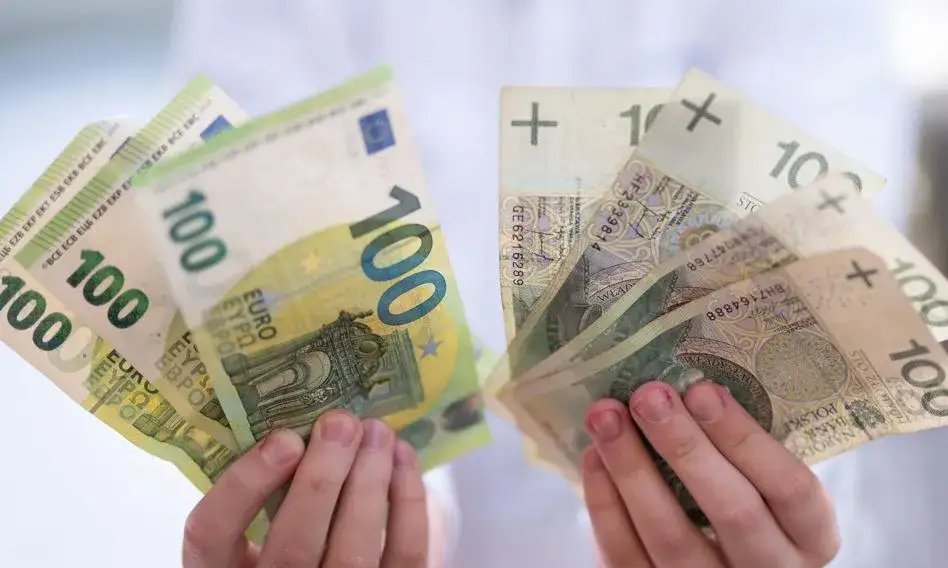 Zdjęcie Ile złotych to 80 euro, dolarów lub funtów? Sprawdź przelicznik