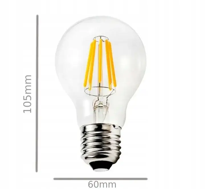 Zdjęcie Żar&oacute;wka Edison LED &ndash; eleganckie oświetlenie, kt&oacute;re zaoszczędzi energię
