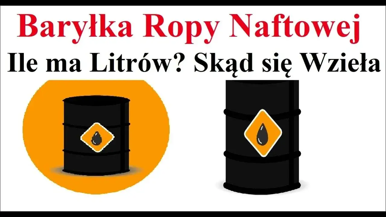 Zdjęcie Ile litrów benzyny można uzyskać z baryłki ropy naftowej?