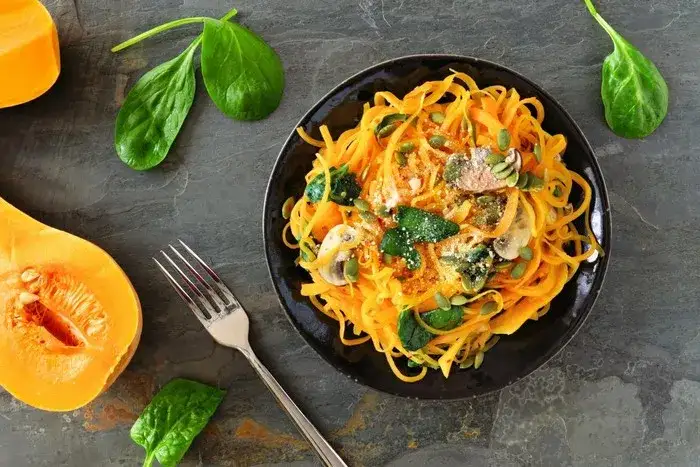 Zdjęcie Spaghetti z dynią: zdrowa alternatywa dla tradycyjnego makaronu