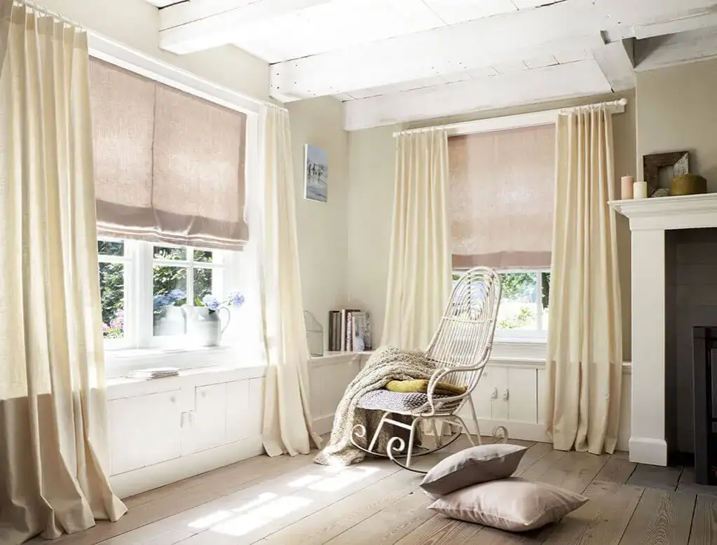Zdjęcie Moderne Gardinen für das Wohnzimmer: Stilvolle Ideen und Tipps
