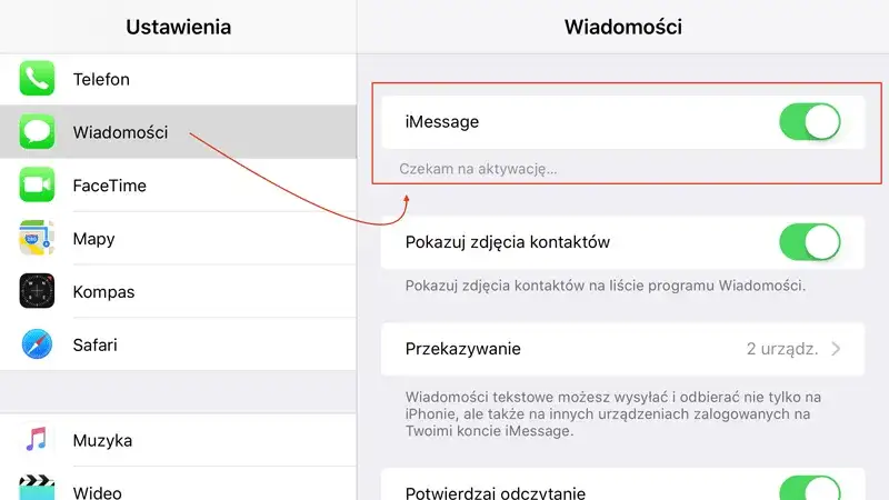 Zdjęcie Jak włączyć iMessage na iPhone i uniknąć problemów z aktywacją