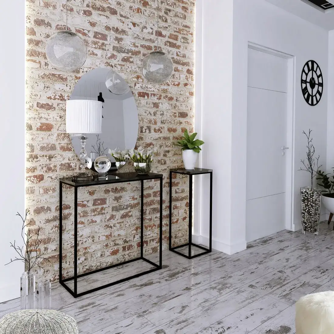 Zdjęcie Co postawić na konsoli w przedpokoju: 10 stylowych pomysłów