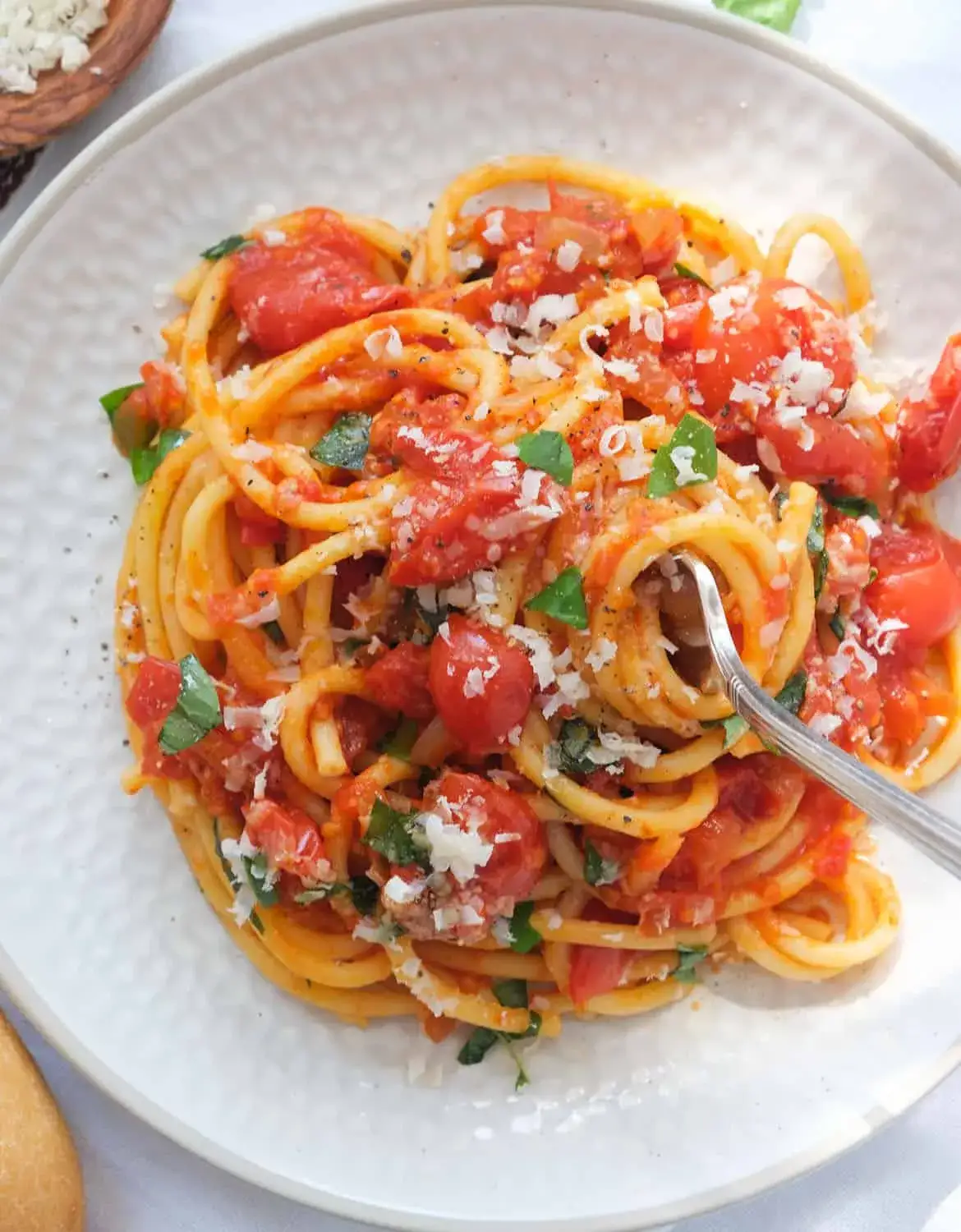 Zdjęcie Szybki przepis na spaghetti napoletana w Thermomix – łatwo i smacznie
