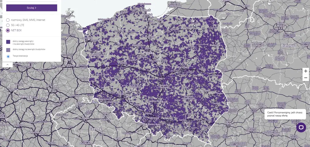 Zdjęcie Która sieć ma największy zasięg internetu? Sprawdź, kto wygrywa w Polsce