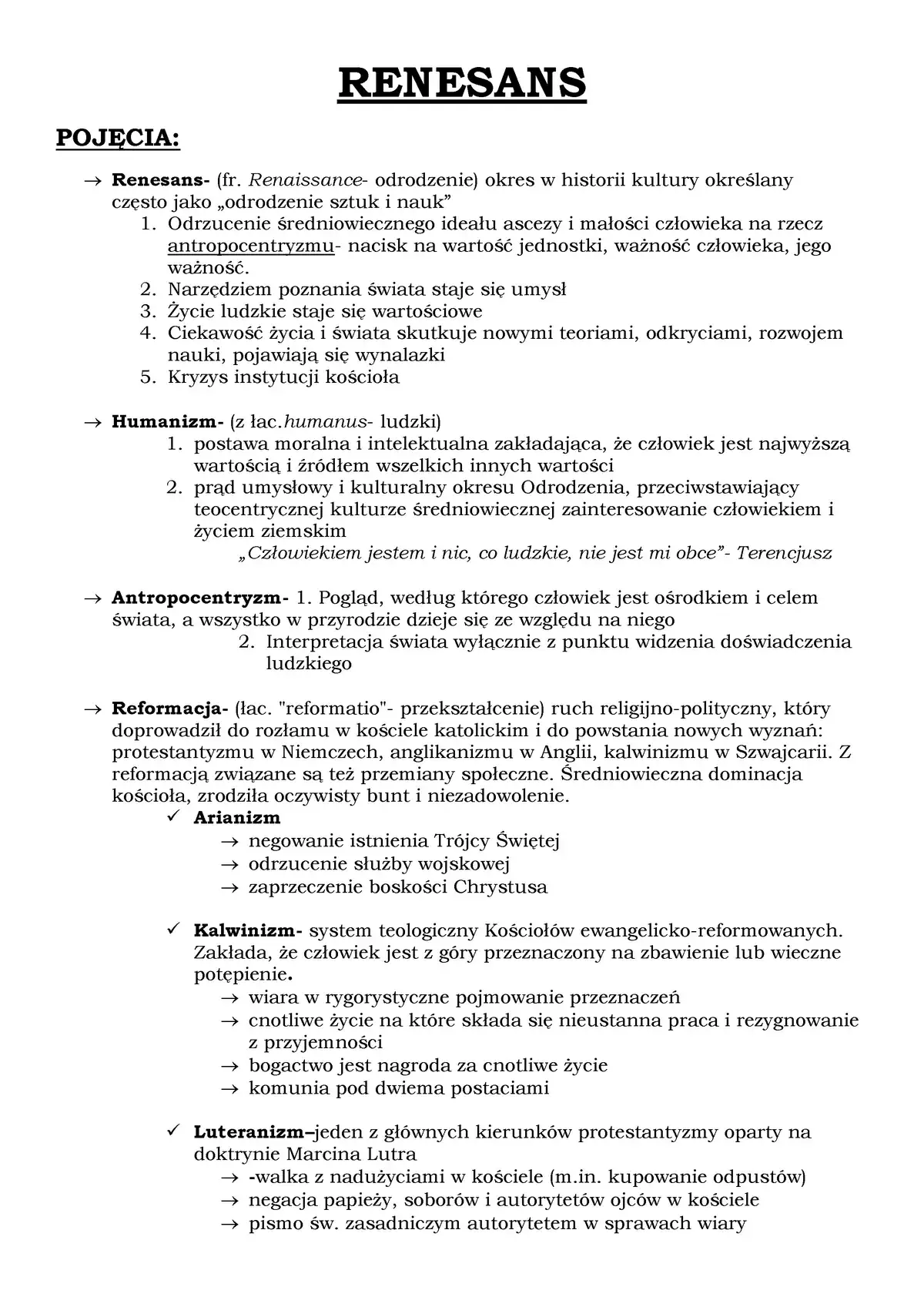 Zdjęcie Jak skutecznie powtórzyć renesans przed sprawdzianem w liceum? Kluczowe informacje i porady