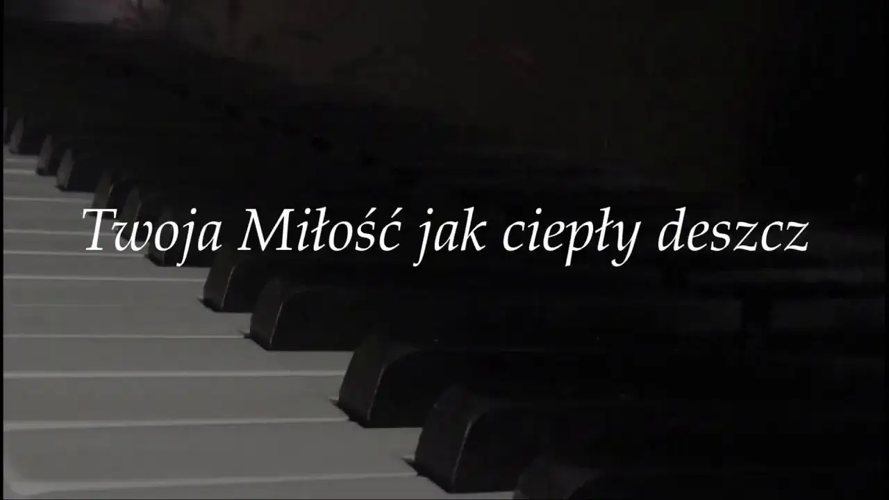 Zdjęcie Nuty do twoja miłość jak ciepły deszcz – zagraj ją łatwo na pianinie
