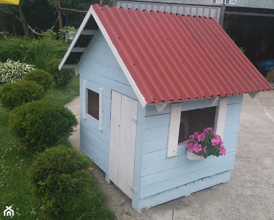Zdjęcie Jak zbudować domek dla dzieci do ogrodu DIY: instrukcja krok po kroku