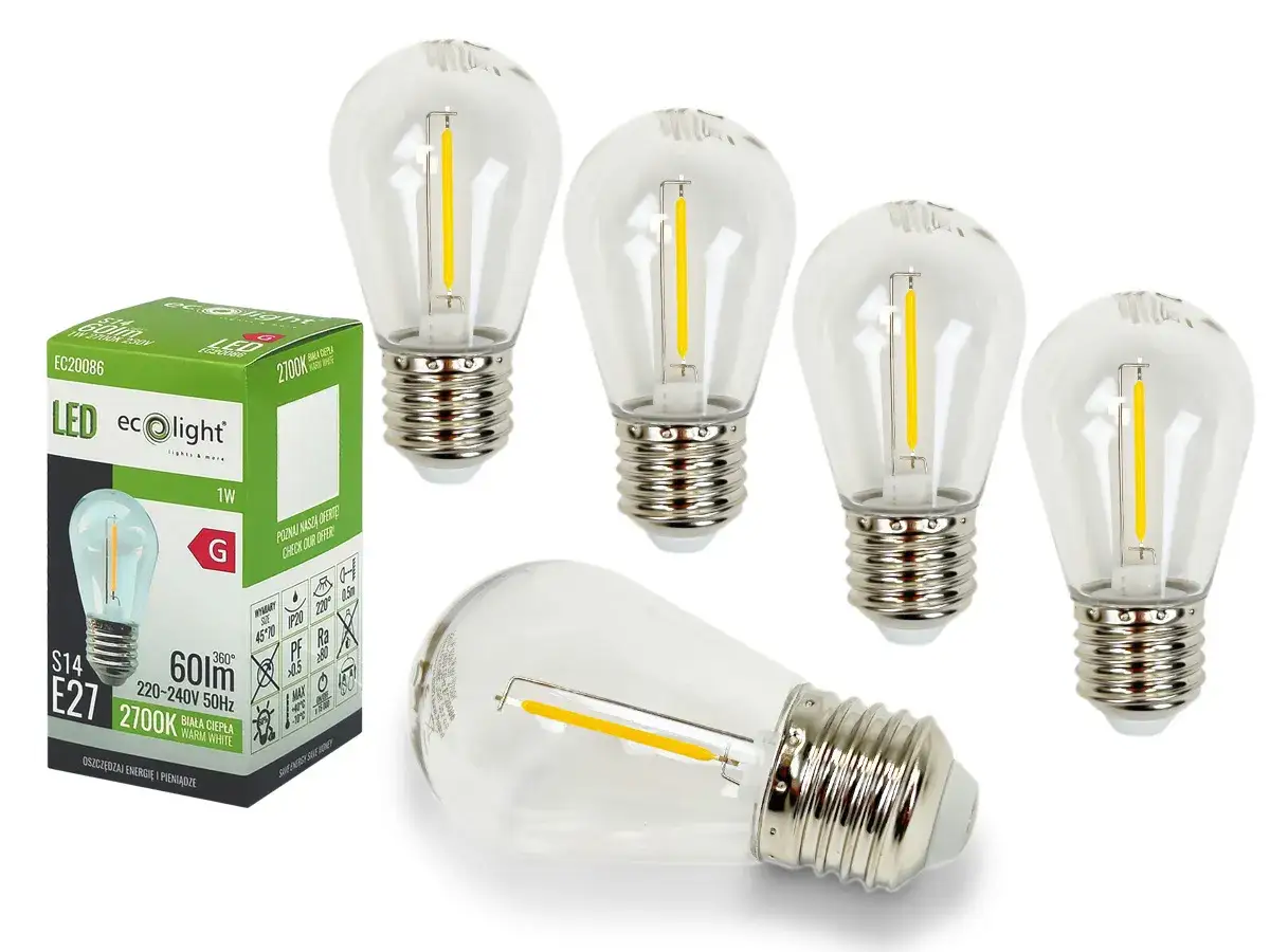 Zdjęcie Żarówka LED filament – oszczędność energii i stylowe oświetlenie