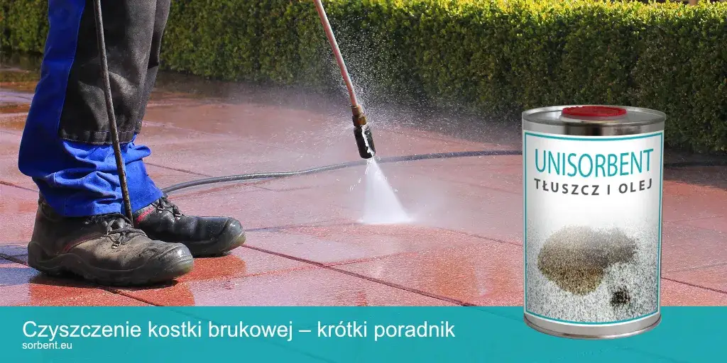 Zdjęcie Skuteczne sposoby na wyczyszczenie kostki brukowej z oleju bez wysiłku