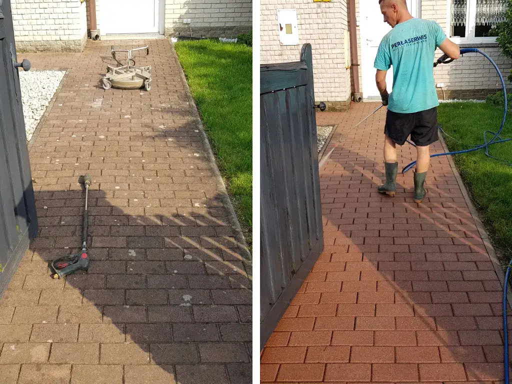 Zdjęcie Skuteczne sposoby na to, czym wyczyścić kostkę brukową z zaprawy
