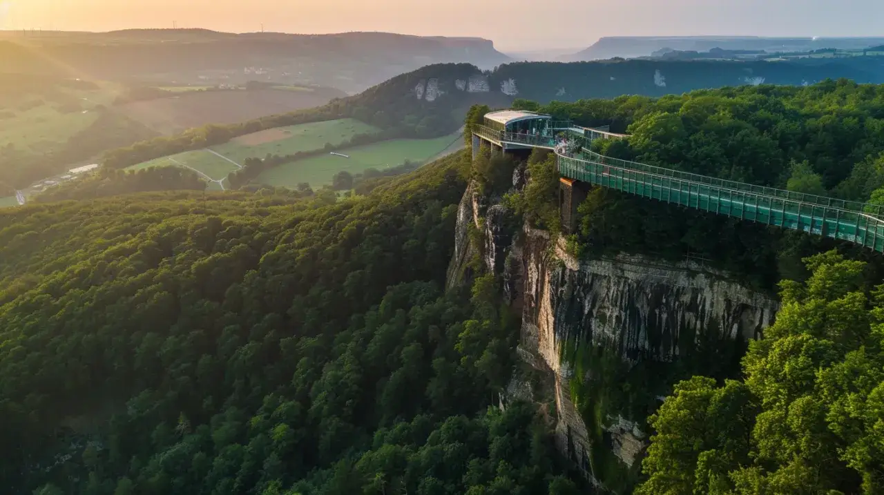 Zdjęcie Skywalk Świeradów: Spacer w chmurach czy strach na wróble?