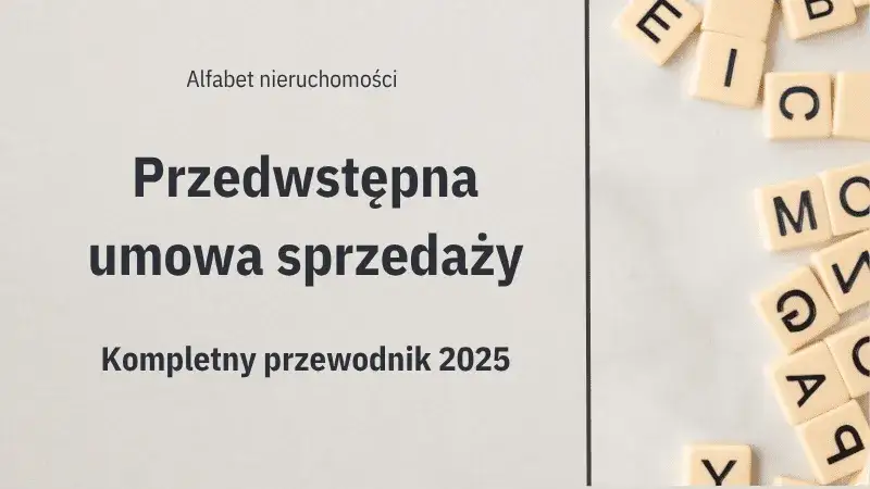 Zdjęcie Jakie dokumenty do umowy przedwstępnej sprzedaży mieszkania - uniknij błędów