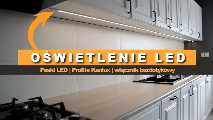 Zdjęcie Jak przykleic tasme LED pod szafkami - proste kroki, uniknij błędów
