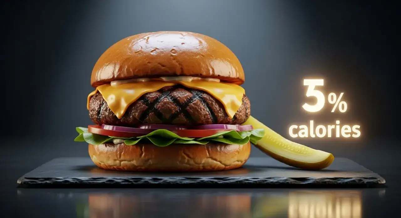 Zdjęcie Ile kalorii ma burger? Zaskakujące fakty, kt&oacute;re musisz znać