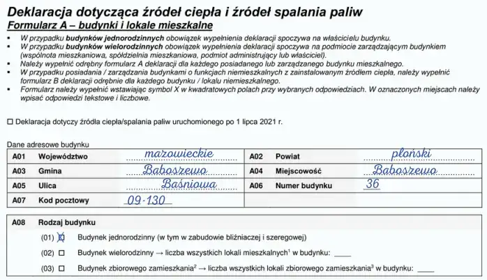 Zdjęcie Wzór wniosku CEEB: Jak prawidłowo zgłosić źródło ogrzewania