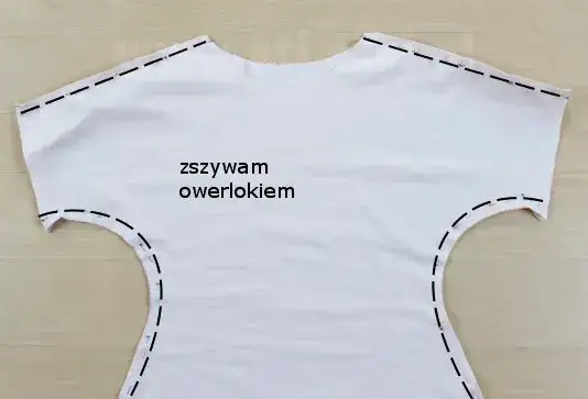 Zdjęcie Jak uszyć bluzkę kimono - krok po kroku z materiałami i wskazówkami